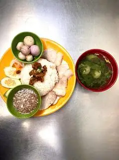 Hình ảnh Cơm Thịt Luộc Cà Pháo