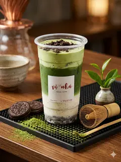 Hình ảnh matcha oreo kem dẻo