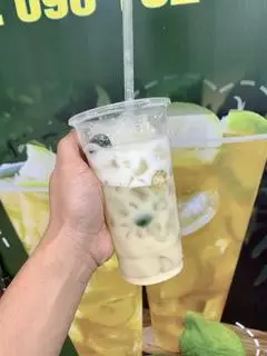 Hình ảnh quất lắc sữa đá