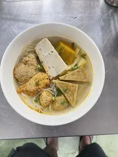 Hình ảnh Bún chả cá 2 loại chả