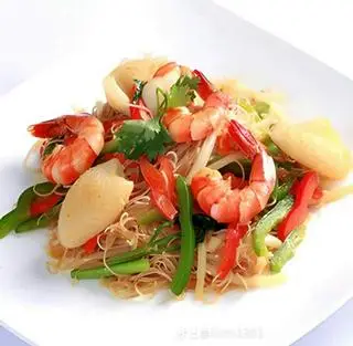Hình ảnh Bún Gạo Xào Hải Sản 