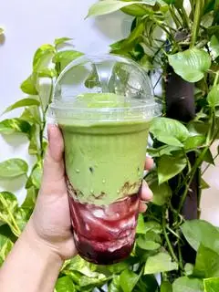 Hình ảnh Matcha late việt quất