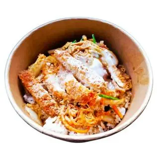 Hình ảnh Cơm Gà Katsu Phủ Trứng ( Katsudon)