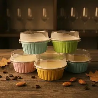 Hình ảnh (6 hũ) BÁNH FLAN sữa tươi siêu to