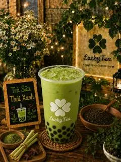 Hình ảnh Trà sữa Thái xanh