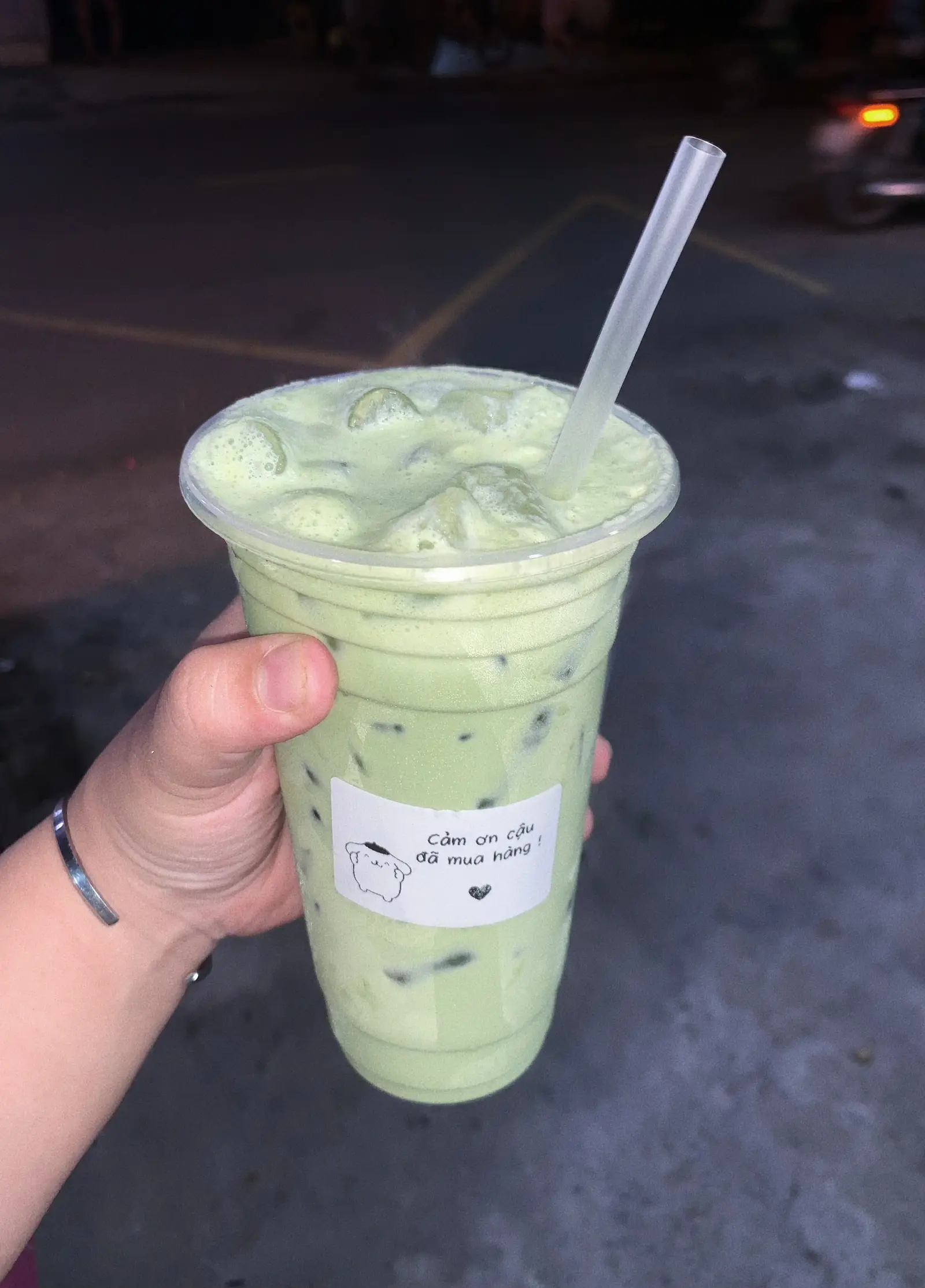 Hình ảnh Matcha sữa gấu