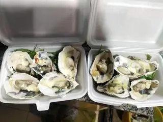 Hình ảnh Hàu nướng Phô mai Mozzarella 