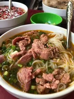 Hình ảnh Bún bò tái