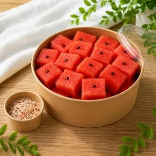Hình ảnh Dưa hấu cắt sẵn