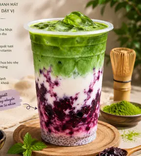 Hình ảnh Matcha dâu-xoài-vq (size M)