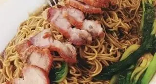 Hình ảnh Mỳ Trộn Thịt Heo xá Xíu