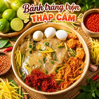 Hình ảnh Bánh tráng trộn thập cẩm