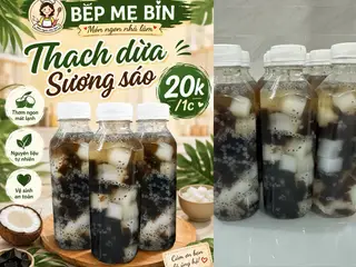 Hình ảnh Thạch dừa sương sao 