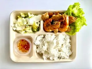 Hình ảnh Tôm rim Thịt Ba Rọi