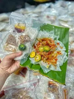Hình ảnh Bánh tráng vò bò tỏi 