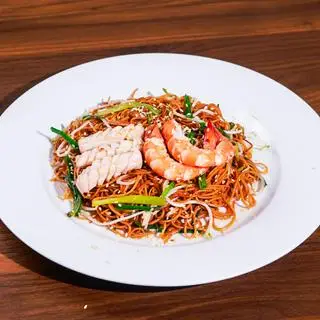 Hình ảnh Mì áp chảo Hải Sản