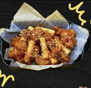 Hình ảnh Gà Sốt Mắm Tỏi