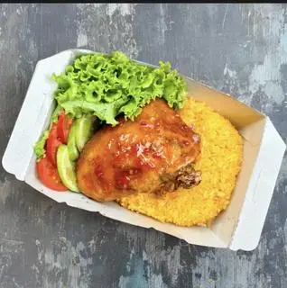 Hình ảnh Má đùi BBQ - BBQ chicken thigh