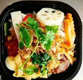 Hình ảnh Xôi gà thập cẩm hộp nhỏ