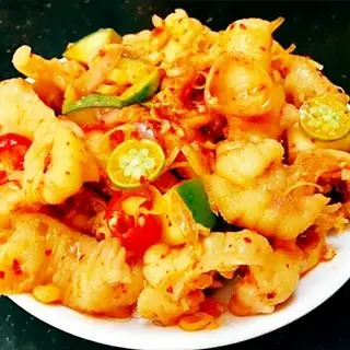 Hình ảnh Chân gà sốt Thái nhỏ