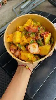 Hình ảnh Râu bạch tuộc sốt thái 