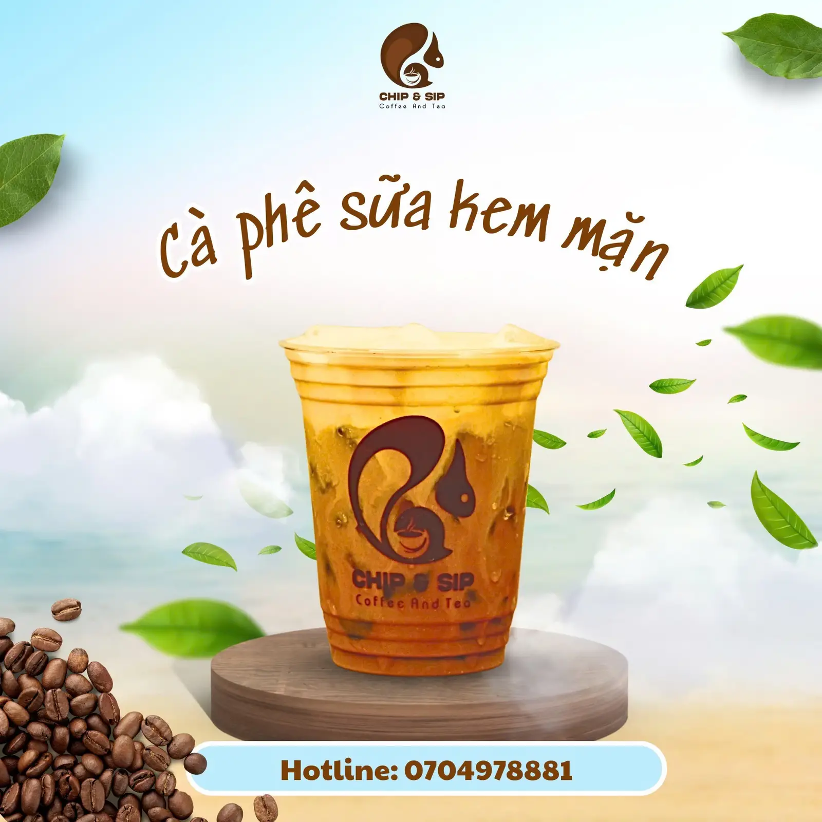 Hình ảnh Cà phê sữa kem mặn