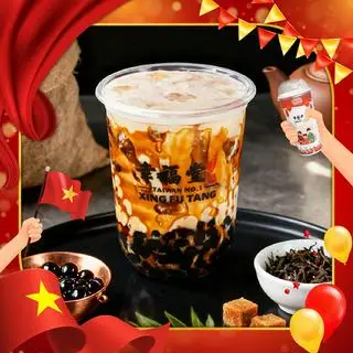 Hình ảnh Trà Sữa Truyền Thống Trân Châu Đường Đen
