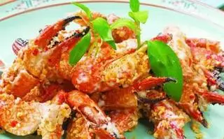 Hình ảnh Càng ghẹ cháy tỏi 