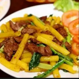 Hình ảnh Nui xào bò