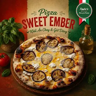 Hình ảnh Pizza Cà Chua Lát Sốt Giấm Nho Đỏ | Caprese Pizza