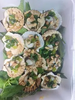 Hình ảnh Sò Điệp Nướng Mỡ Hành 