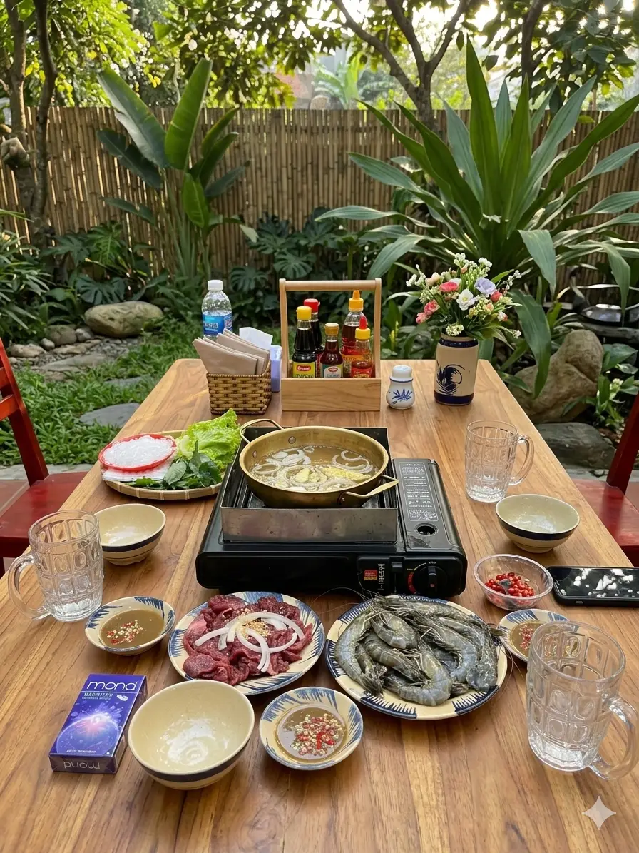Hình ảnh Combo Bò + Tôm sú