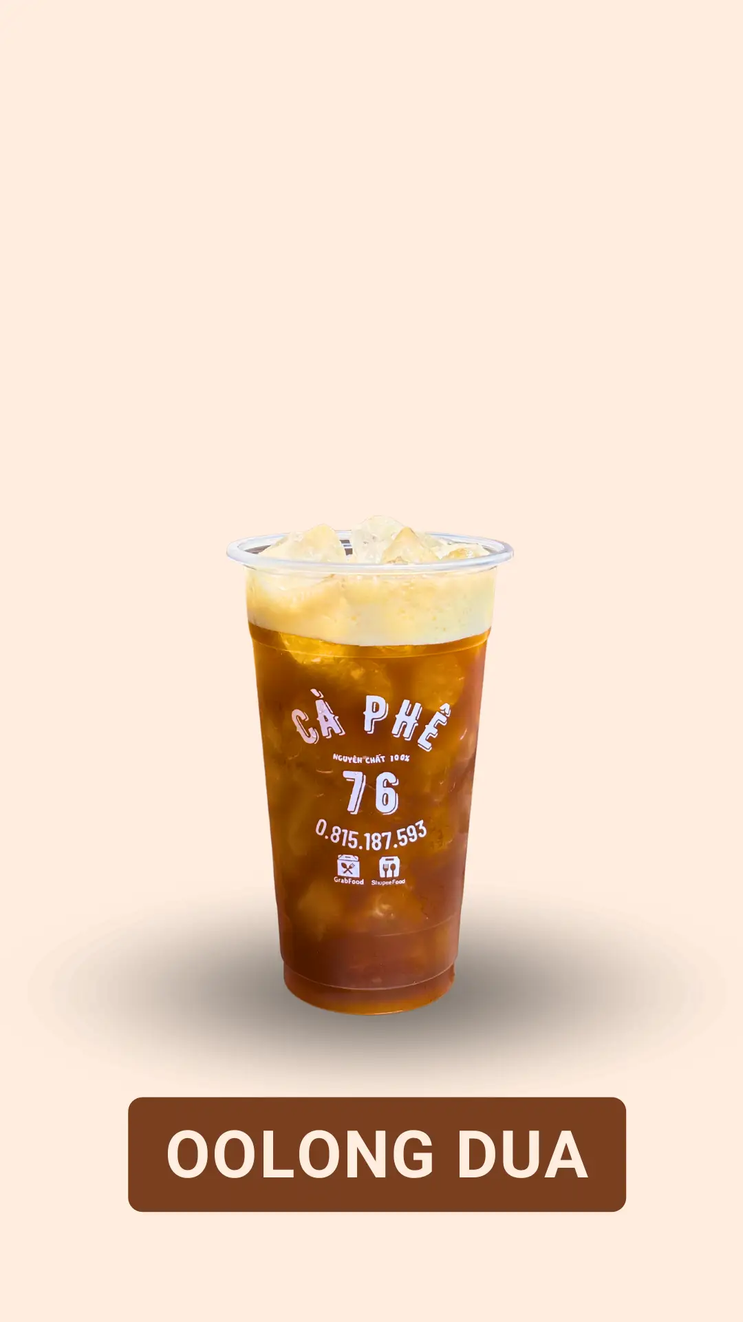 Hình ảnh Trà Oolong Dứa
