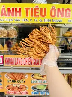 Hình ảnh Bánh tiêu giòn - bánh tiêu râu bạch tuột