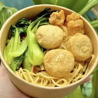 Hình ảnh Mì trộn đậu hủ phô mai