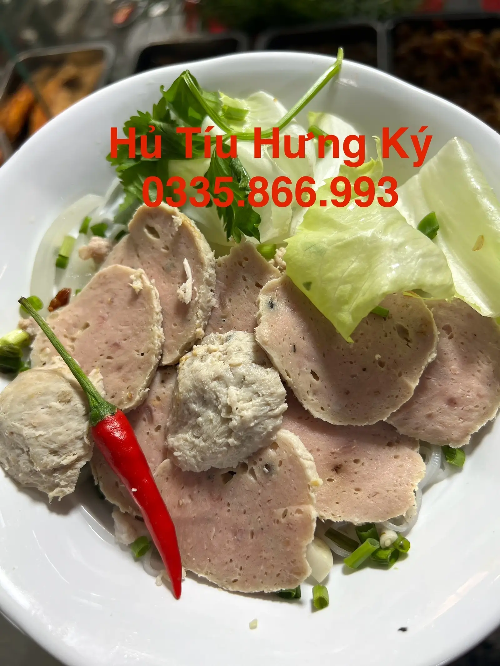 Hình ảnh Hủ Tíu Bò Viên Ngon