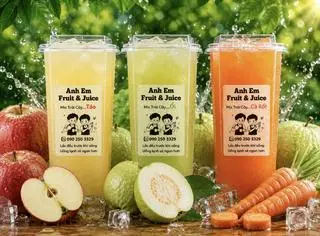 Hình ảnh Nước ép tự chọn mix 2 món