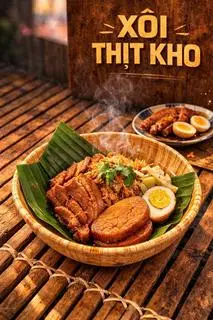 Hình ảnh XÔI THỊT KHO TRỨNG ( Lớn )