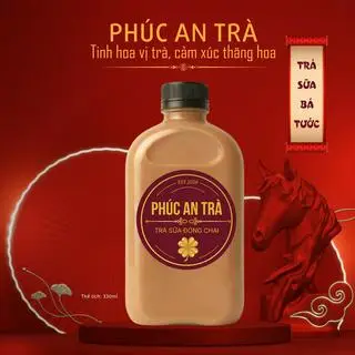 Hình ảnh TRÀ SỮA BÁ TƯỚC 330ml