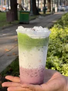 Hình ảnh Matcha Khoai Môn Kem Muối 