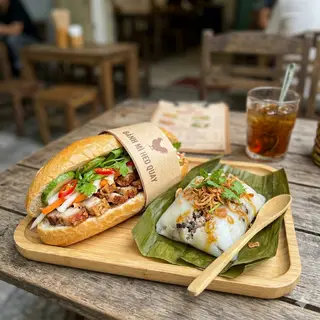 Hình ảnh Bánh mì + Bánh giò 
