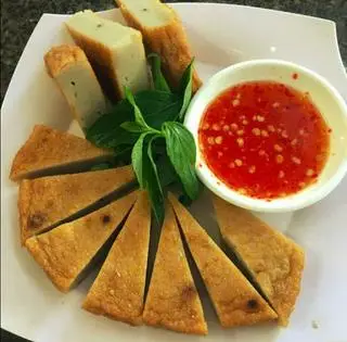 Hình ảnh phần chả cá chiên