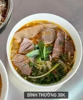Hình ảnh Bún Bò Tái Bò Viên