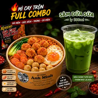 Hình ảnh Combo Mì Cay Phô Mai No Căng ( 2 gói mì )