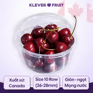 Hình ảnh Cherry Đỏ Canada Size 10 row (26-28mm) - 300g - Canadian Cherries