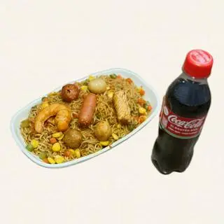 Hình ảnh Mì Trộn Thập Cẩm + Coca