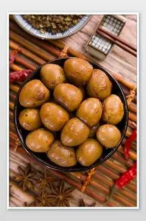 Hình ảnh Trứng cút cay tê - 麻辣鹌鹑蛋