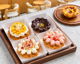 Hình ảnh Bánh tart trứng Since Tea