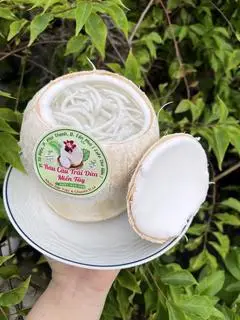 Hình ảnh Rau Câu Trái Dừa Miền Tây