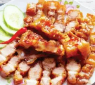 Hình ảnh Cơm ba rọi chiên ngũ vị